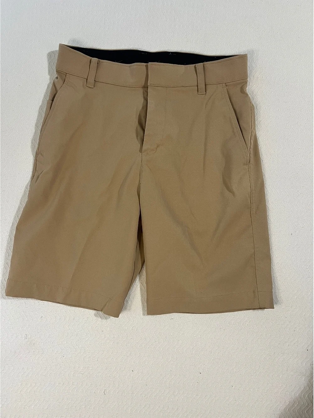 Nike Men's Khaki Polyester Golf Shorts Size 28